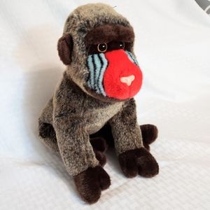 TY Beanie Buddies 14 in Cheeks Baboon 2001